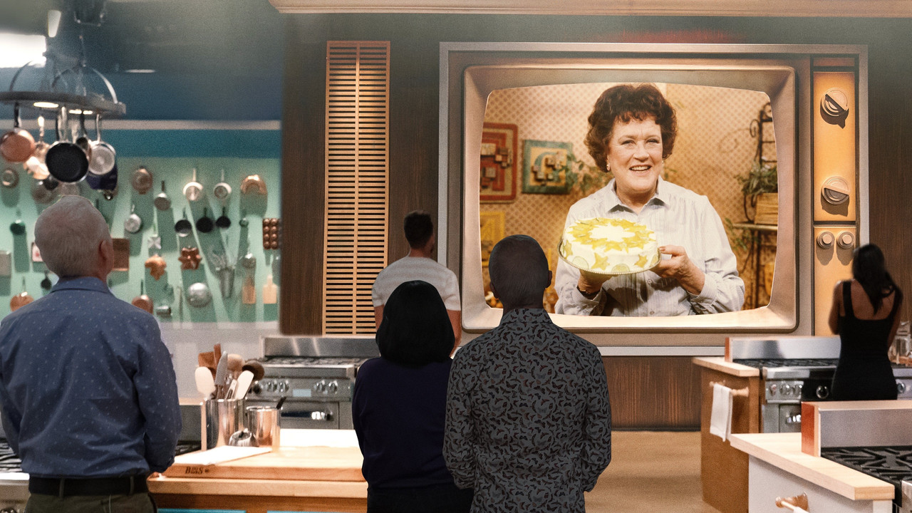 The Julia Child Challenge backdrop
