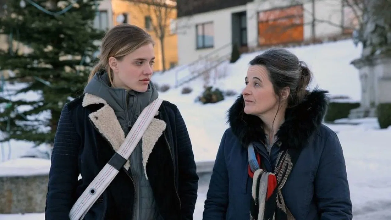 Frozen Lake backdrop