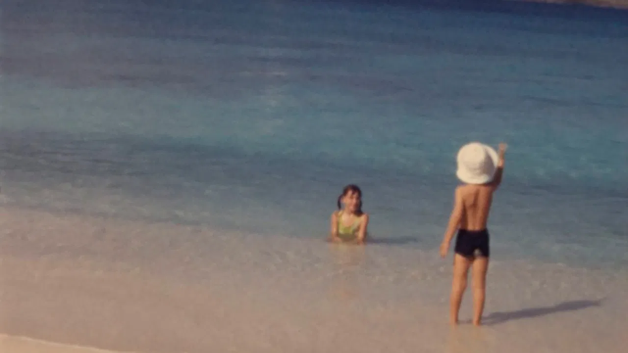 Postcard (Or, from afar, you are a mirage) backdrop