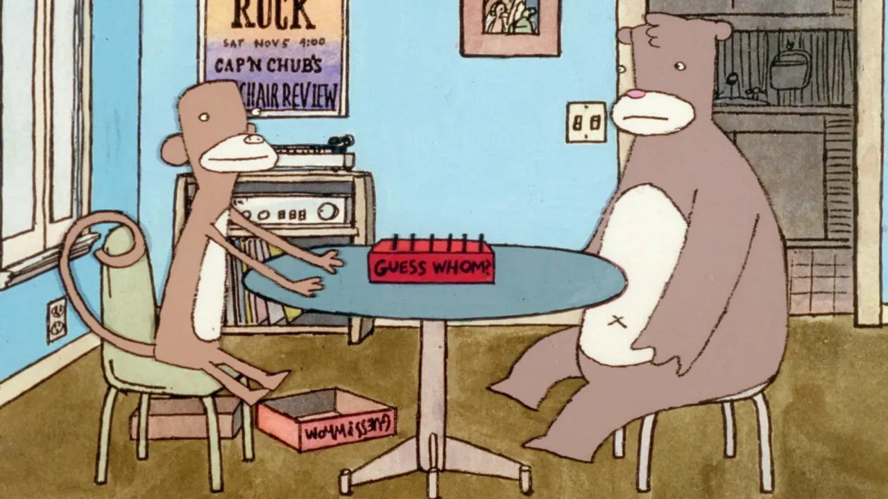 Utica Cartoon backdrop