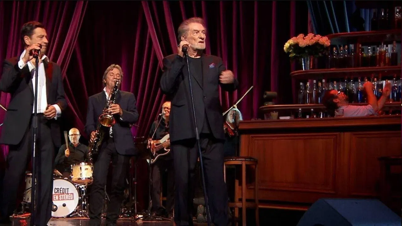 Laurent Gerra & Eddy Mitchell : À crédit et en stéréo backdrop