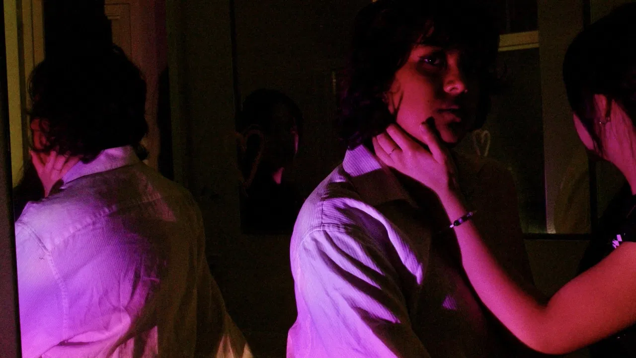 Always The Artist, Never The Muse backdrop