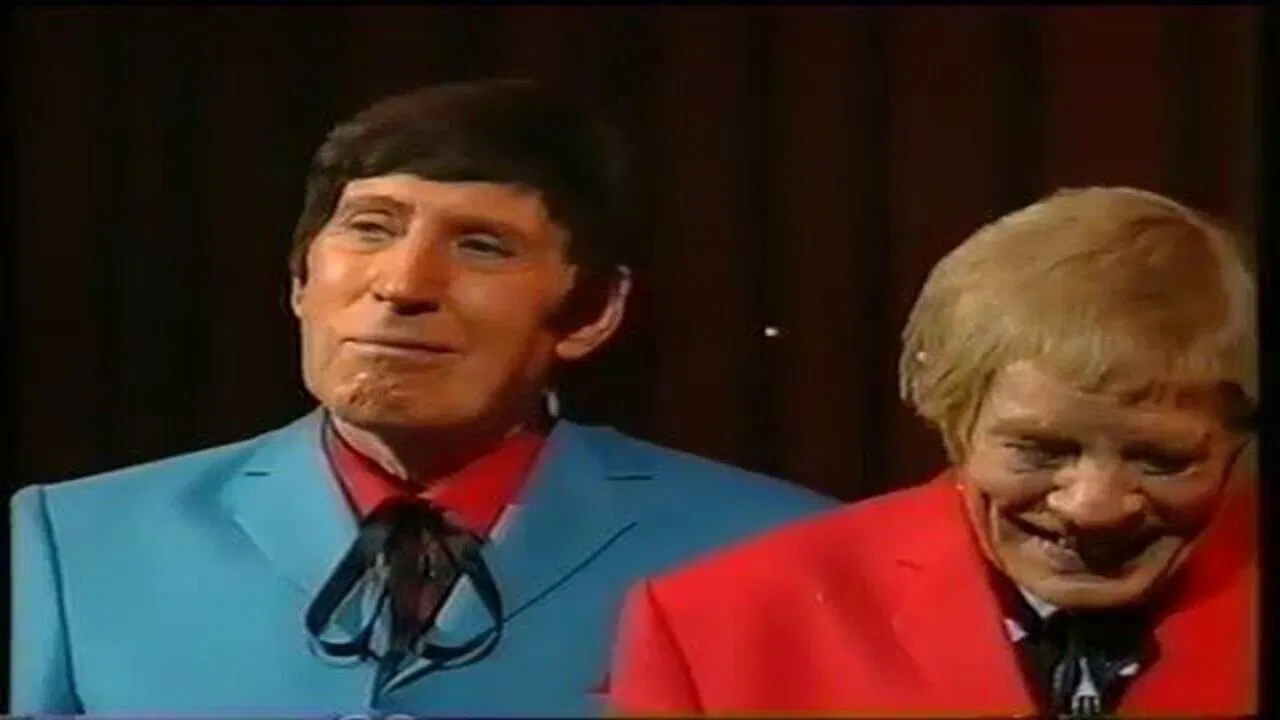 Francie & Josie backdrop