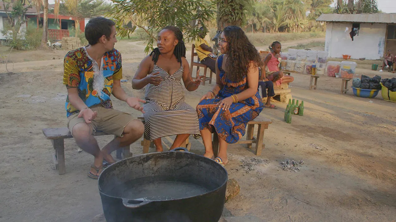 A Towering Task: The Story of the Peace Corps backdrop