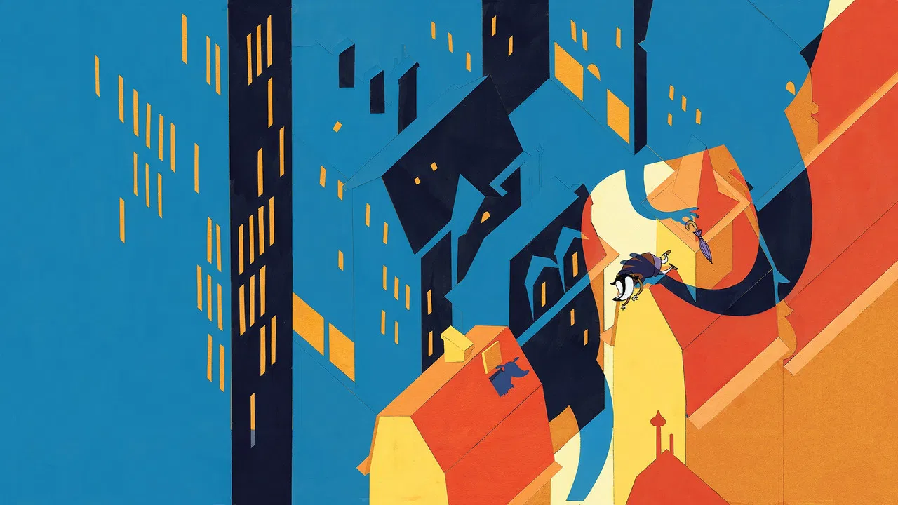 Elsa and the Night backdrop