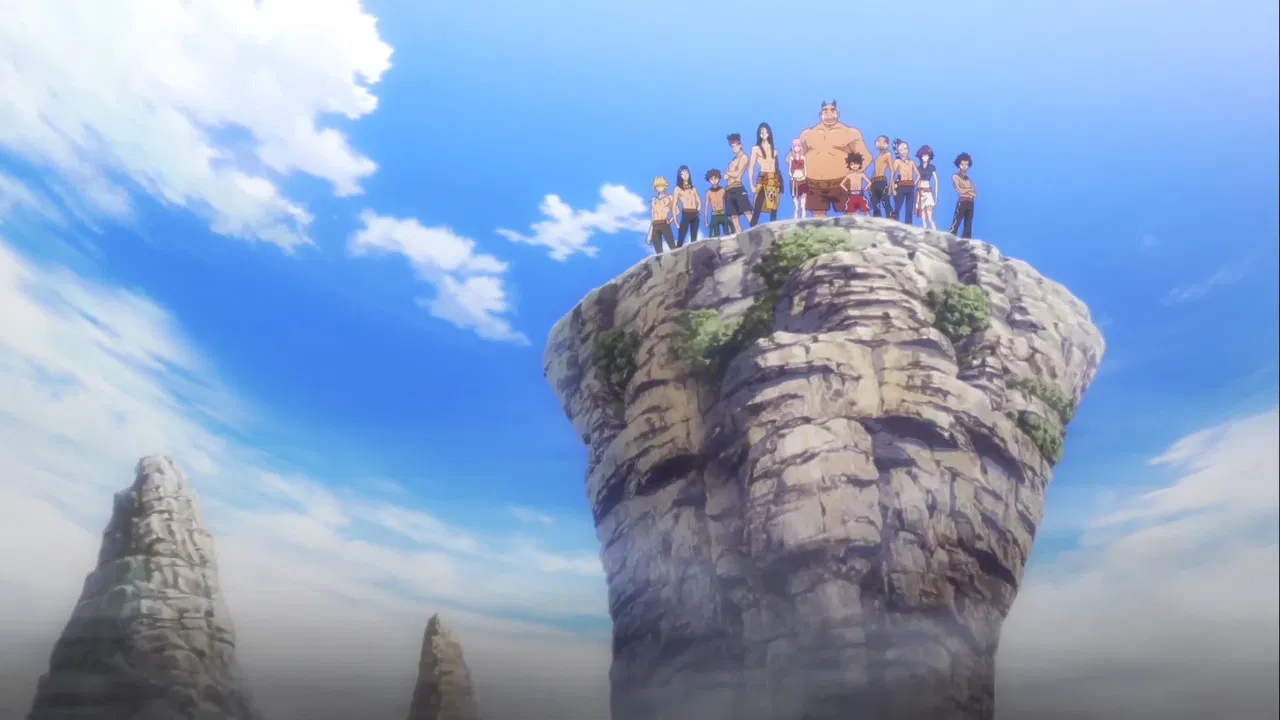 The Totem Warrior backdrop