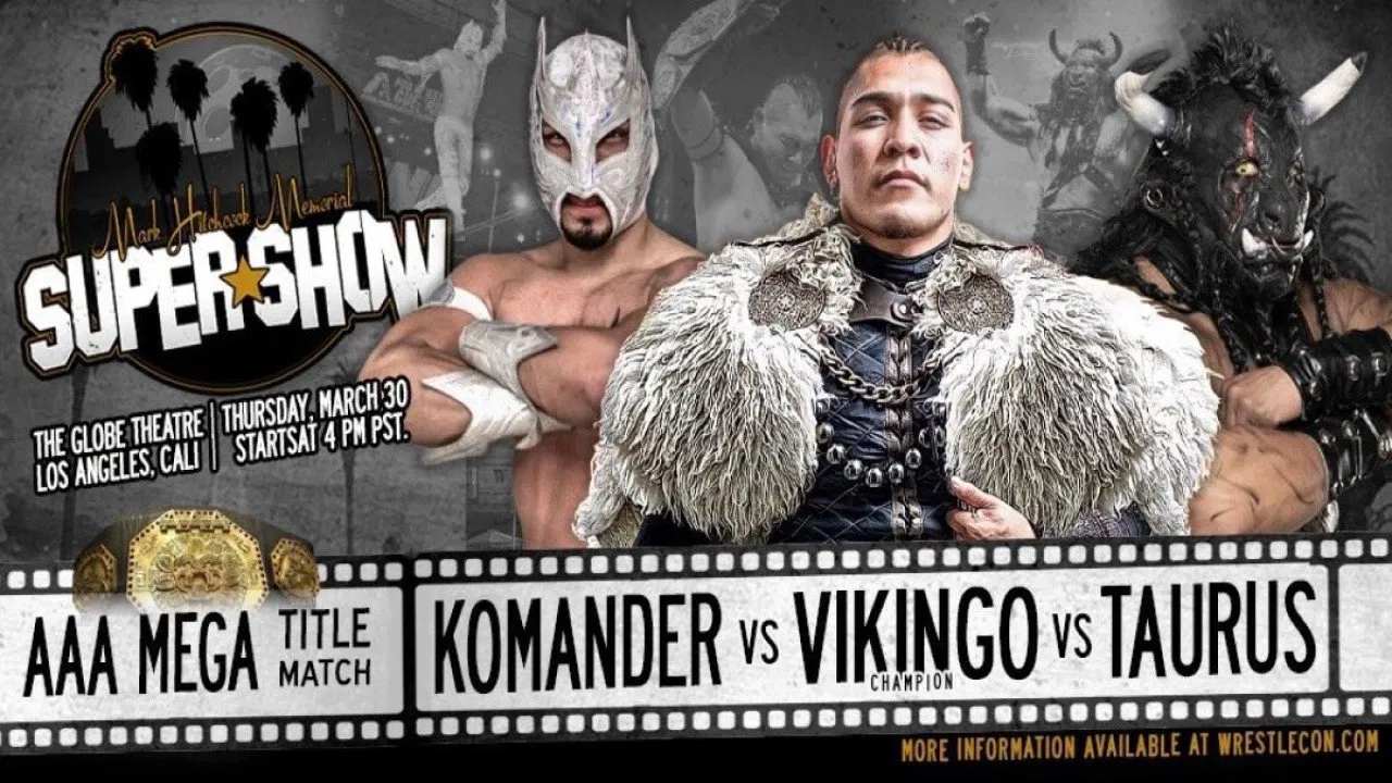 Mark Hitchcock Memorial Wrestlecon Supershow 2023 backdrop