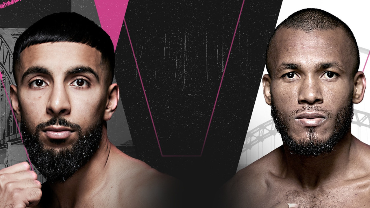 Shabaz Masoud vs. Jose Sanmartin backdrop