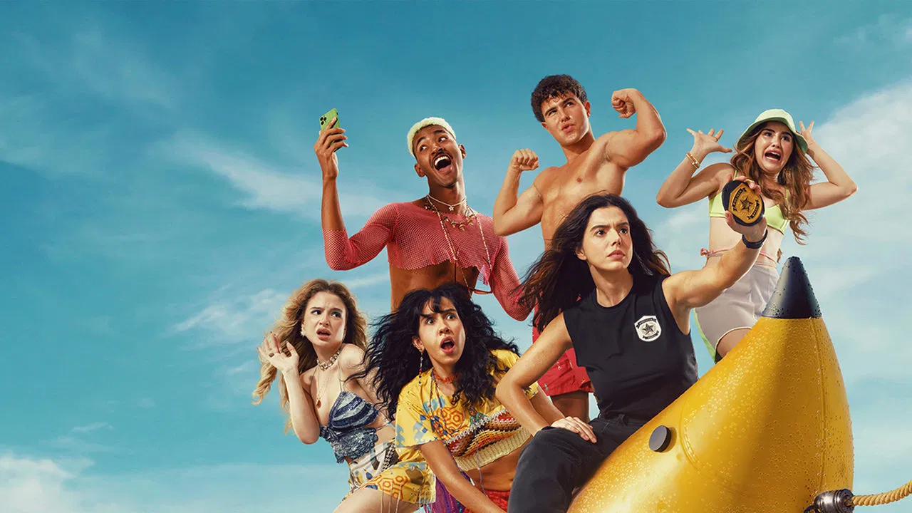 Undercover Party Crasher backdrop