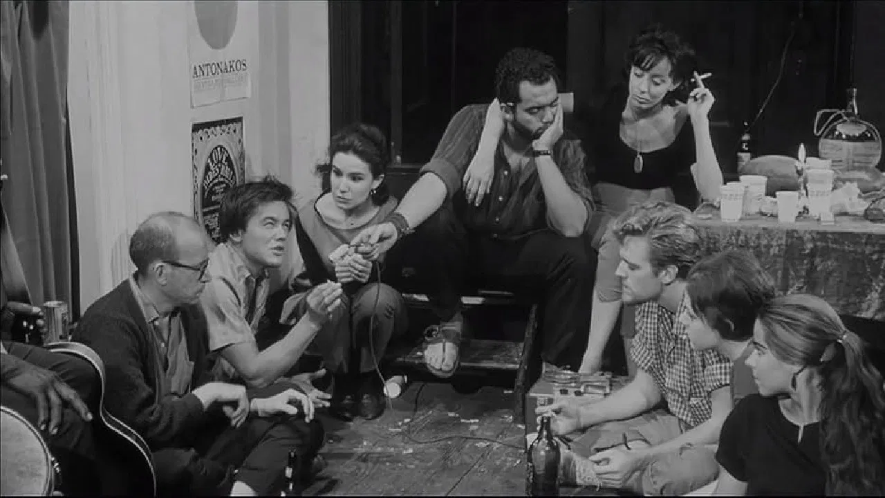 Greenwich Village Story backdrop