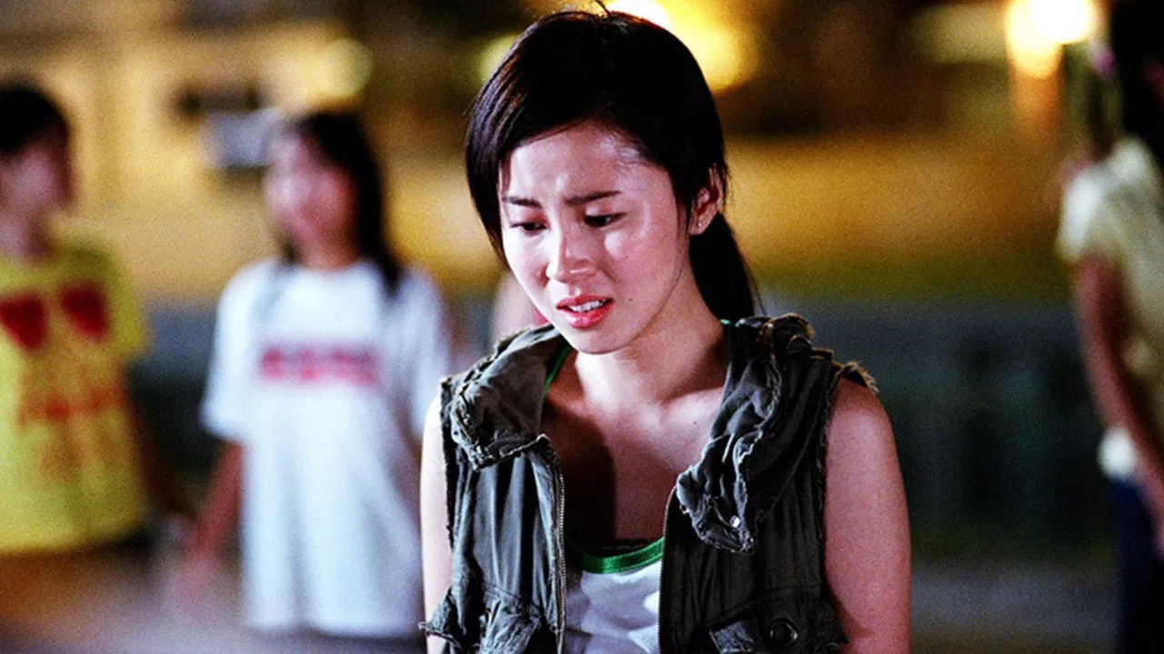 The Haunted School backdrop