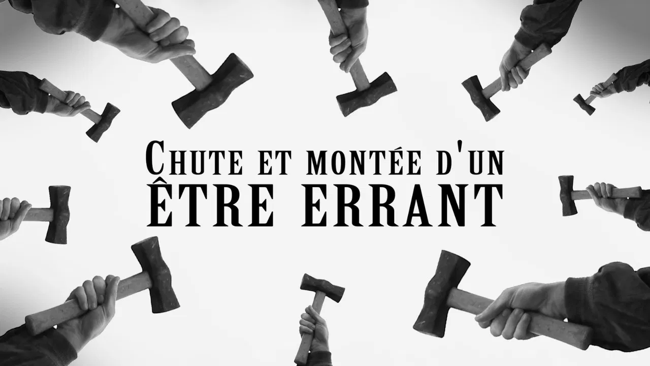 Chute et montée d'un être errant backdrop