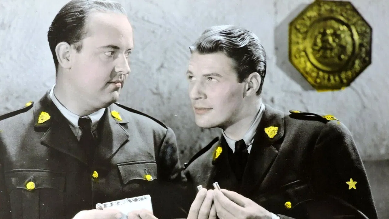 King of the Royal Mounted backdrop