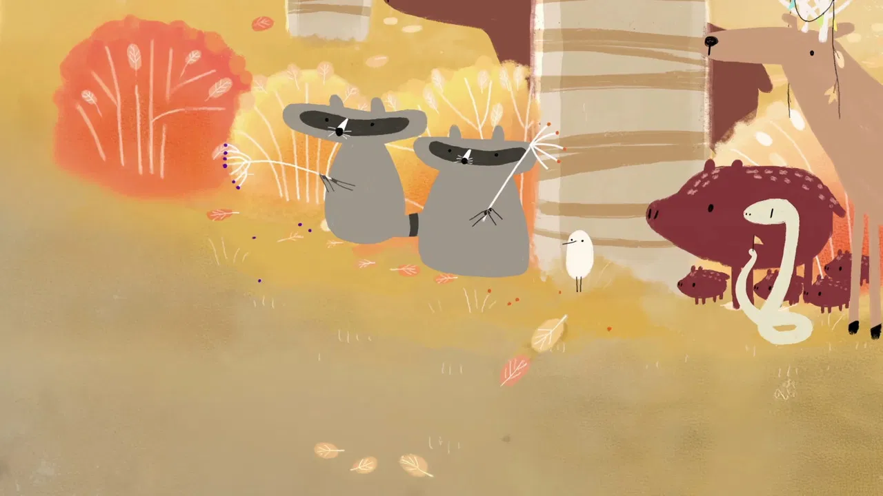 The Last Day of Autumn backdrop