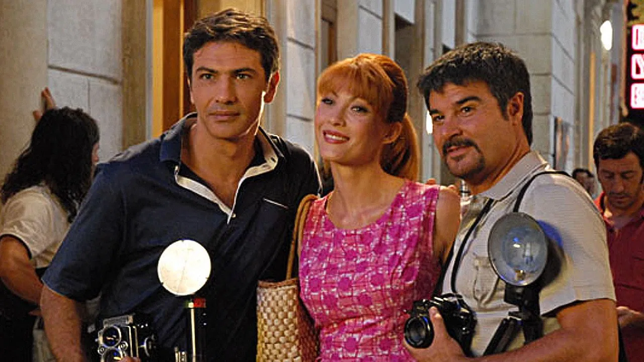 Vita da paparazzo backdrop