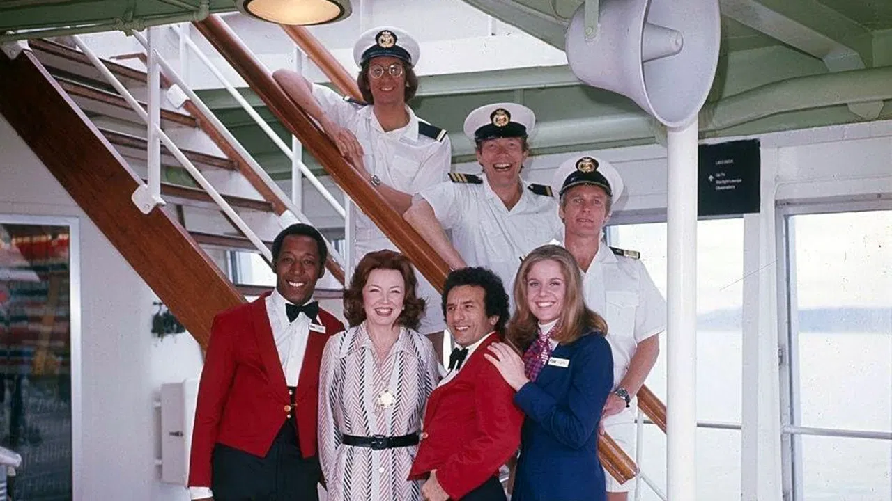 The Love Boat backdrop