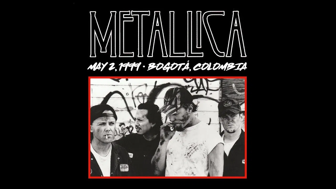 Metallica: Live in Bogotá, Colombia - May 2, 1999 backdrop