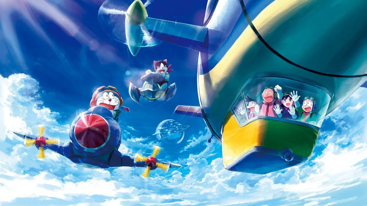 Doraemon the Movie: Nobita's Sky Utopia backdrop