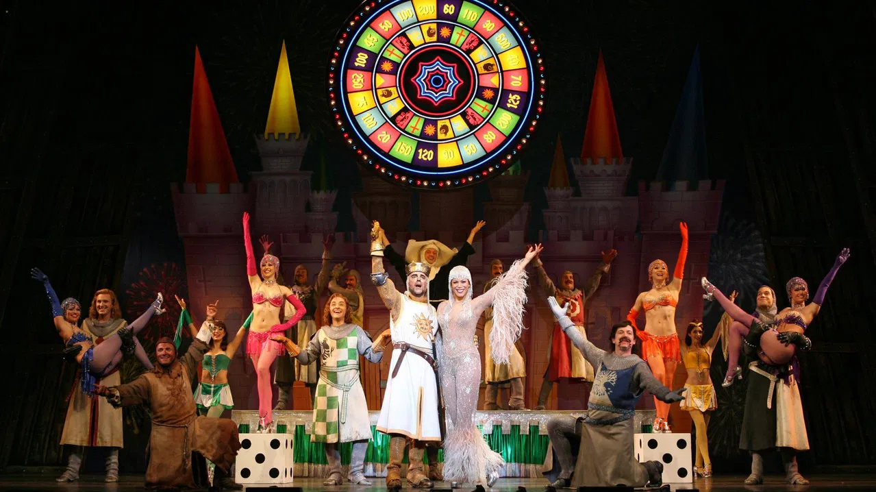 Monty Python's Spamalot backdrop