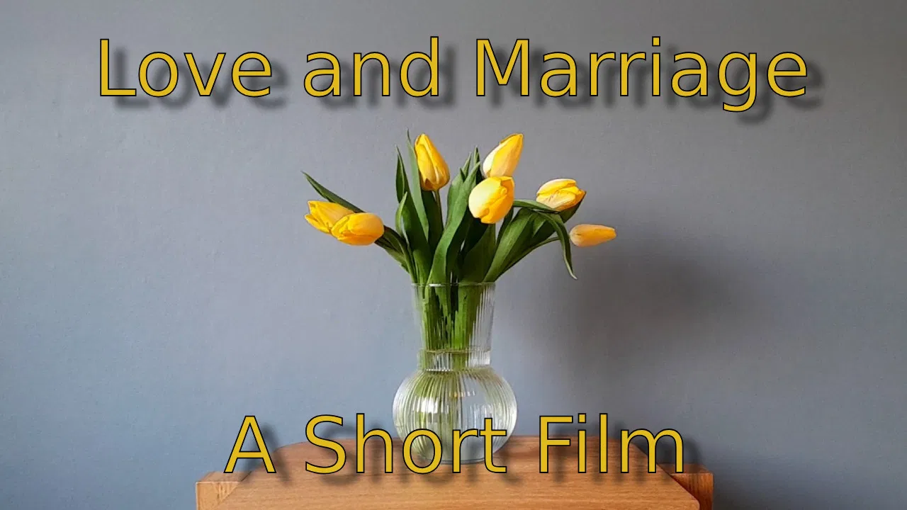 Love and Marriage backdrop