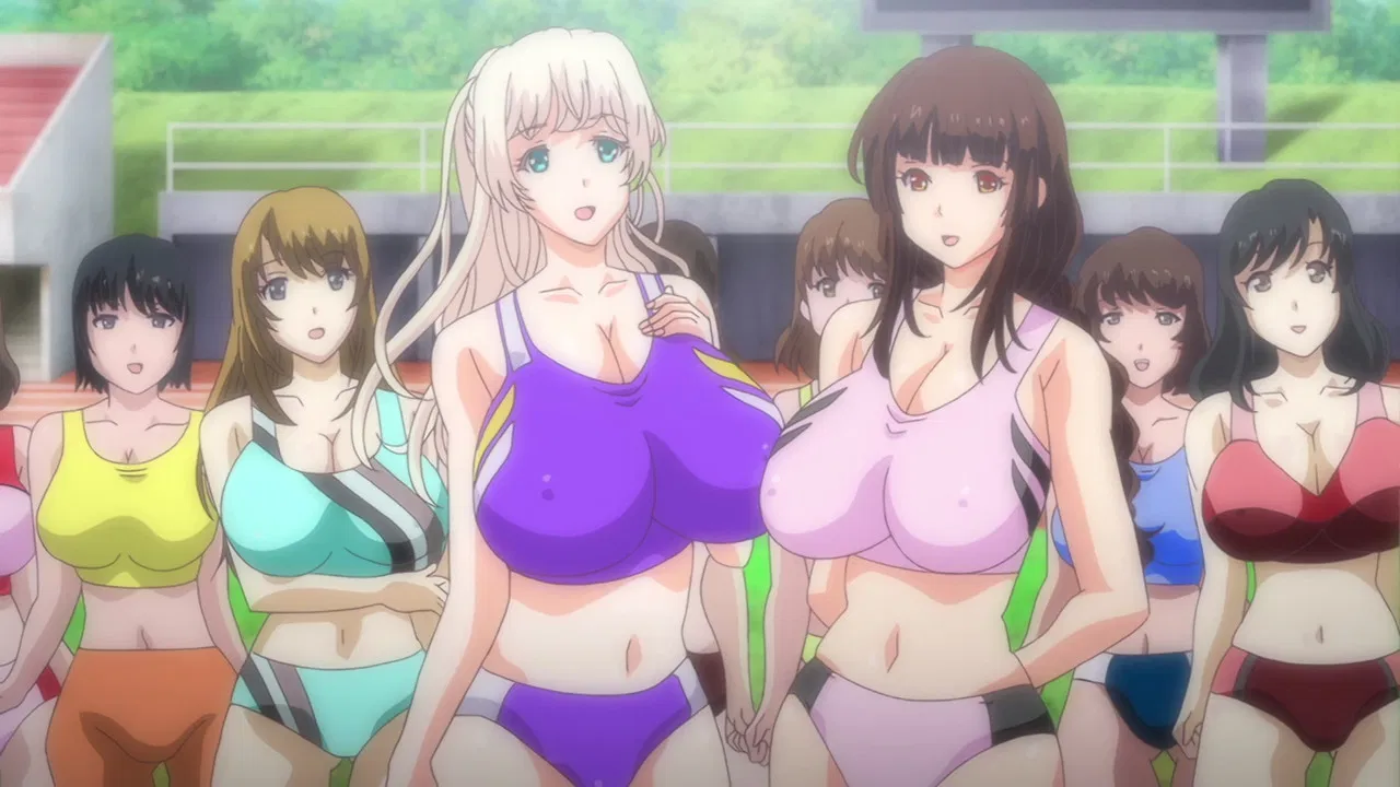 The Track and Field Club Girls are My Onaholes!!! The Animation backdrop