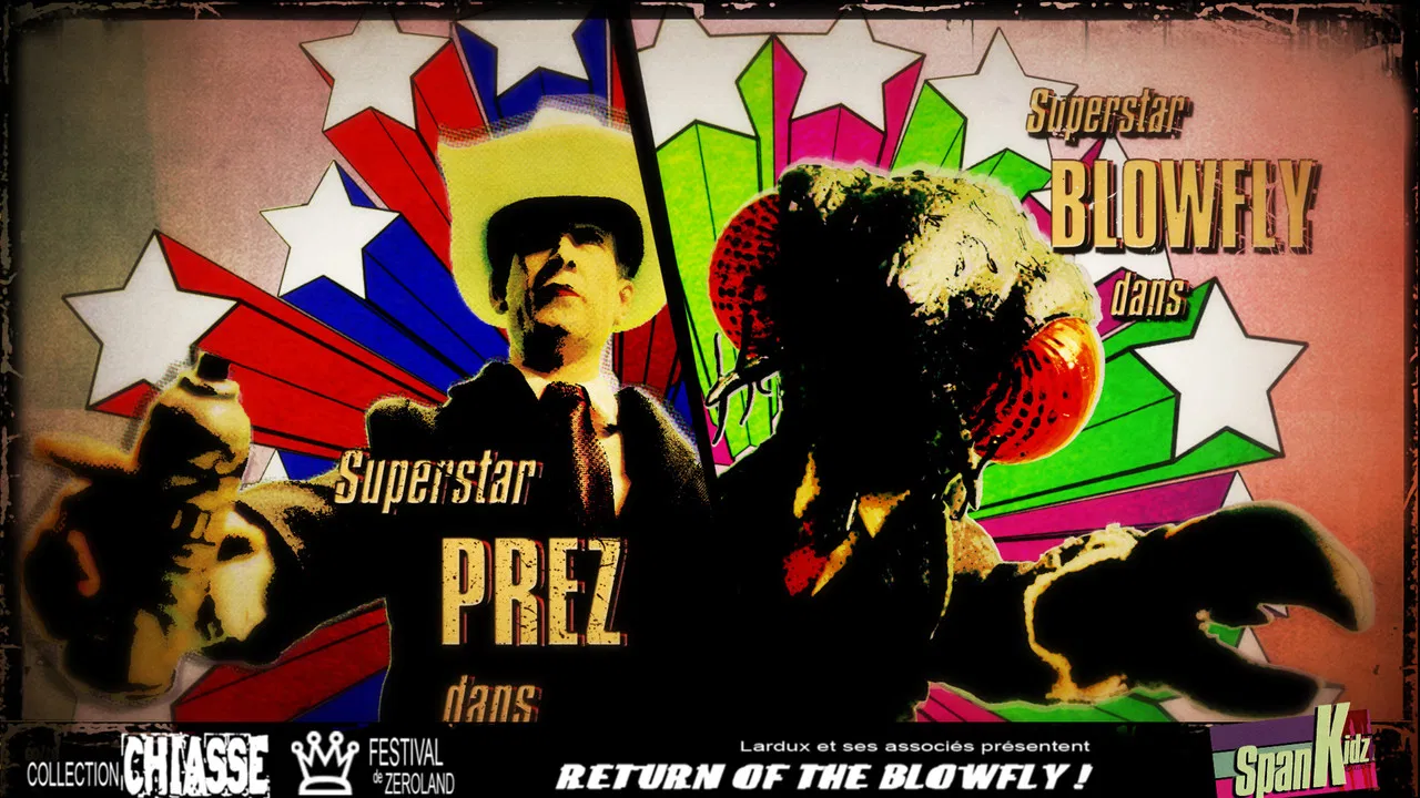 Bubbleman Superstar backdrop