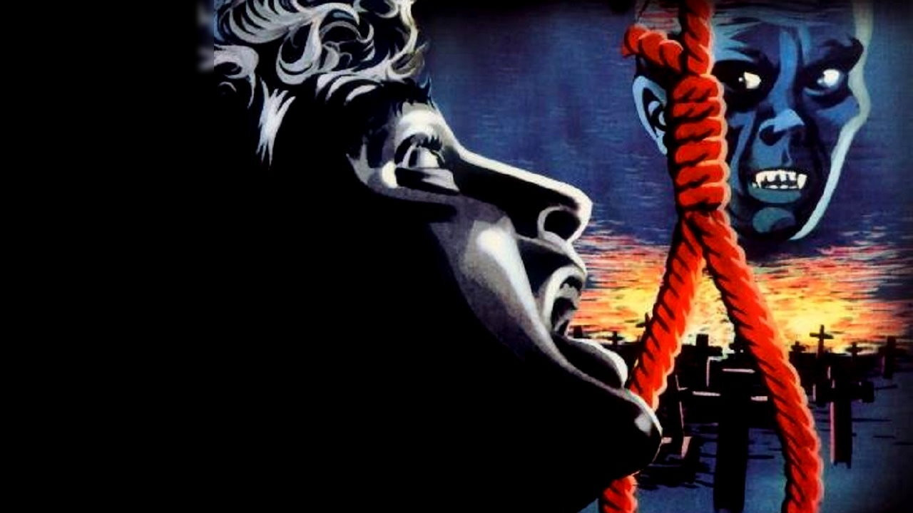 Black Pit of Dr. M backdrop