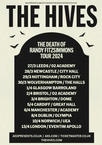 The Hives: Live At The Barrowlands poster