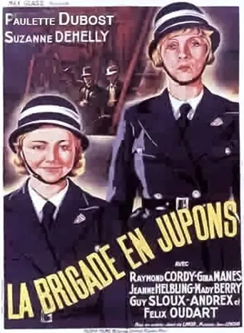La brigade en jupons poster