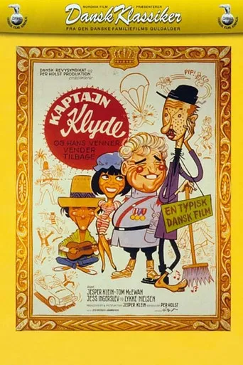 Kaptajn Klyde og hans venner vender tilbage poster