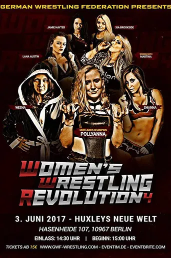 GWF Women's Wrestling Revolution 4 poster