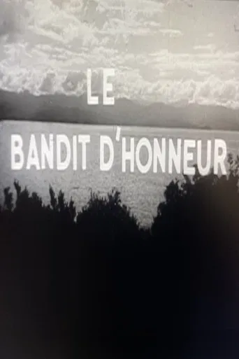 Le bandit d'honneur poster