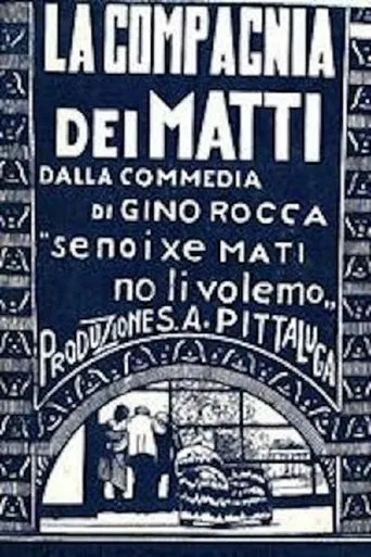 La compagnia dei matti poster