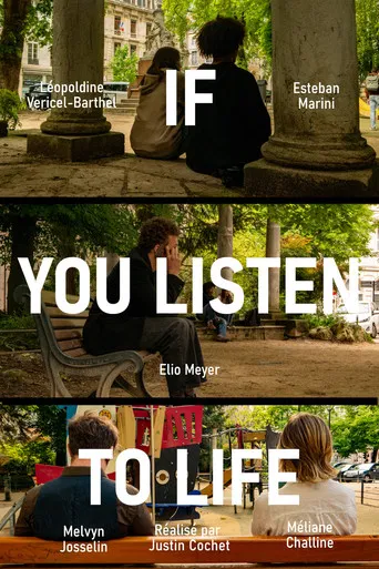If you listen to life... poster