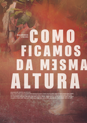 Sometimes we're the same height poster