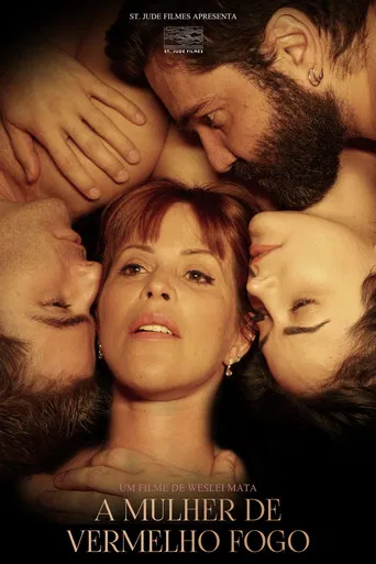 A Mulher de Vermelho Fogo poster