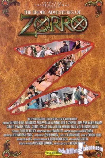 The Erotic Adventures of Zorro poster
