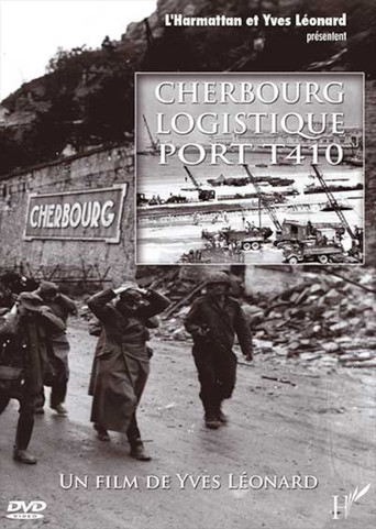 Cherbourg Port Logistique T410 poster