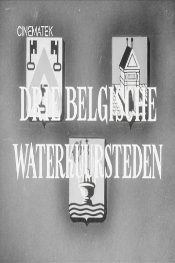 Drie Belgische Waterkuursteden poster