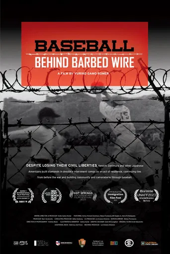 Baseball Behind Barbed Wire poster