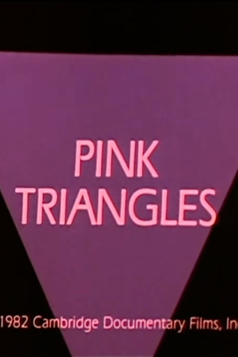 Pink Triangles poster
