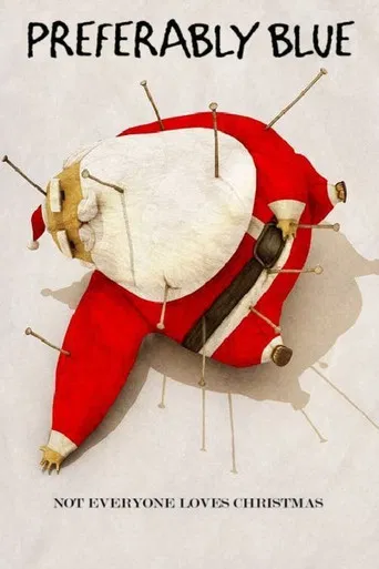 Preferably Blue poster