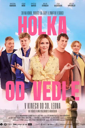Holka od vedle poster