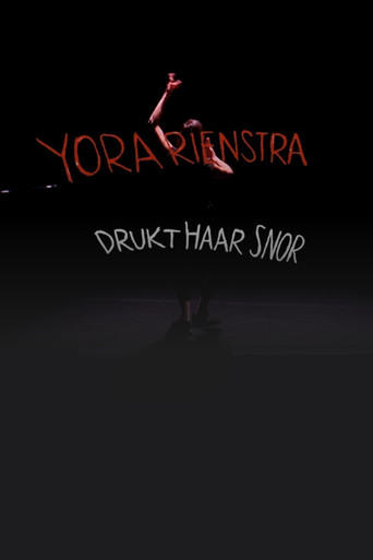 Yora Rienstra: Drukt haar snor poster