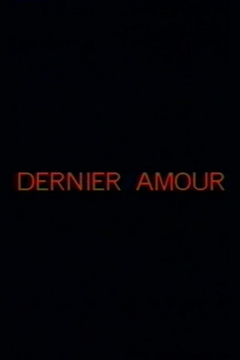 Dernier amour poster