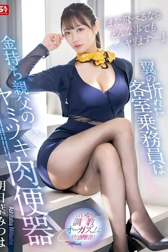 「また飛べるならどんな事でもヤリます…」翼の折れた客室乗務員は金持ち親父のヤミツキ肉便器 明日葉みつは poster
