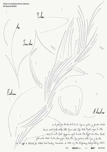 Todos los sonidos entran adentro poster