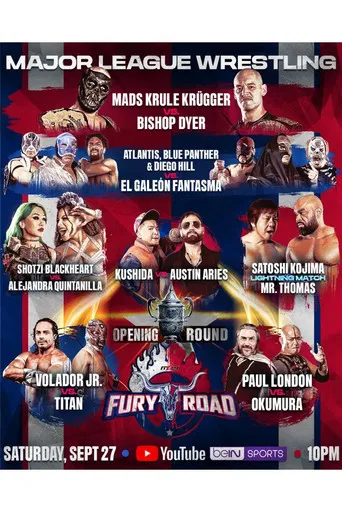 MLW Fury Road 2025 poster