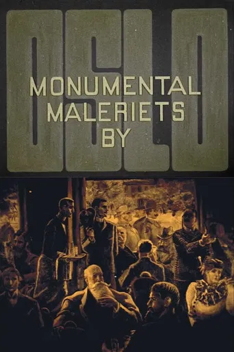 Oslofilm: Oslo - monumentalmaleriets by poster