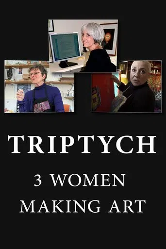 Triptych: 3 Women Making Art poster